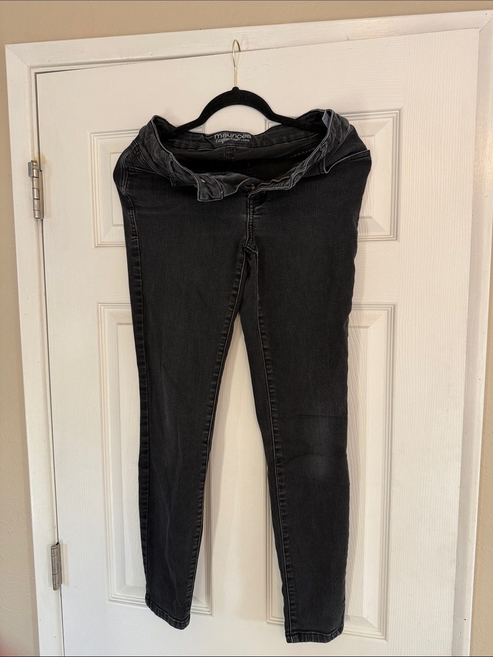 Maurices Black Skinny Stretch Jeans